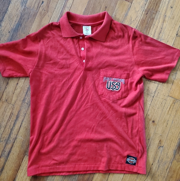1991 Deadstock Harley Davidson Polo - Picture 1 of 5